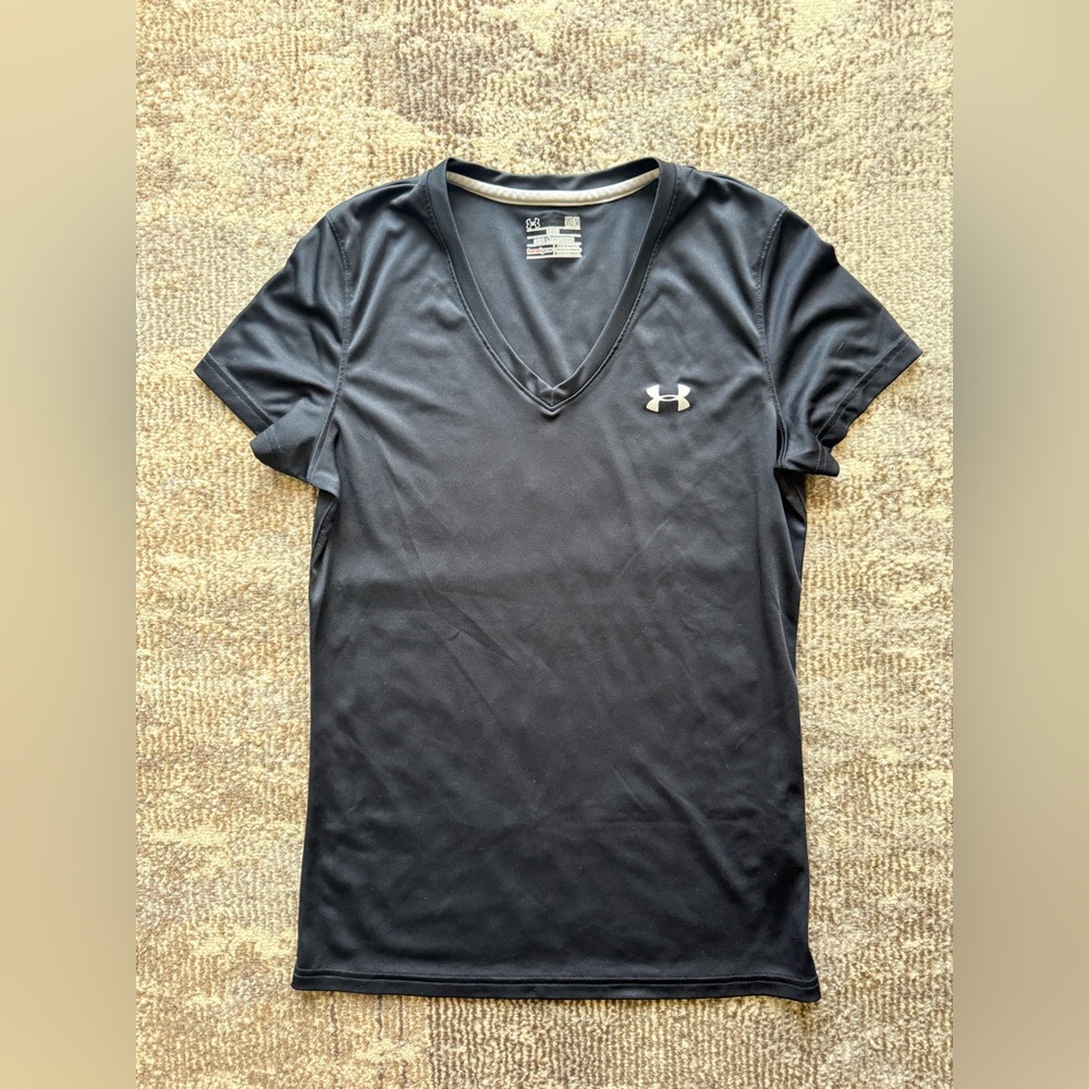 Under Armour Gray Fitted Short Sleeve Tee